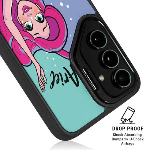 Disney Ariel Galaxy S24 FE Kickstand Case