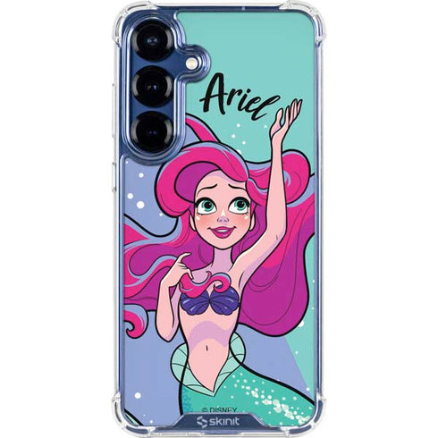 Disney Ariel Galaxy S25 Clear Case