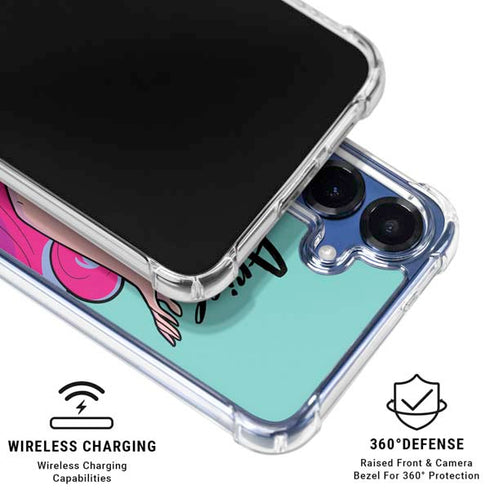 Disney Ariel Galaxy S25 Plus Clear Case