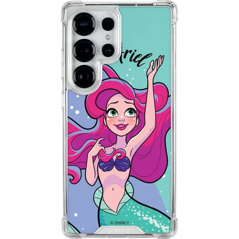 Disney Ariel Galaxy S25 Ultra Clear Case