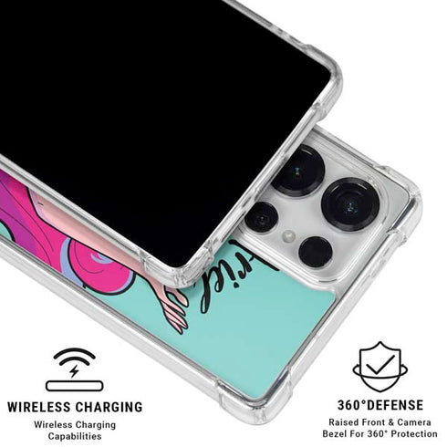 Disney Ariel Galaxy S25 Ultra Clear Case