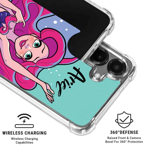 Disney Ariel Galaxy S26 Clear Case