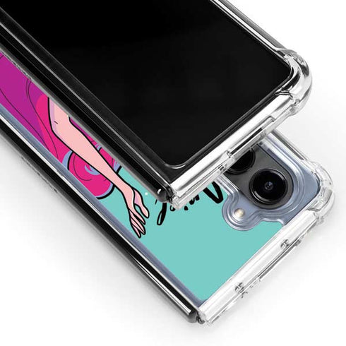 Disney Ariel Galaxy Z Fold5 5G Clear Case