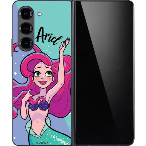 Disney Ariel Galaxy Z Fold5 5G Skin
