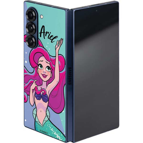 Disney Ariel Galaxy Z Fold6 Skin