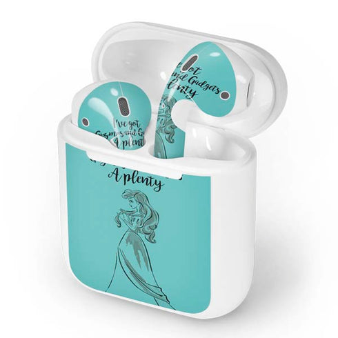 Disney Princess Ariel Gizmos and Gadgets Art Apple AirPods Skin