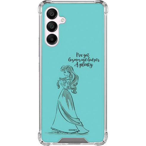 Disney Princess Ariel Gizmos and Gadgets Art Galaxy A16 5G Clear Case