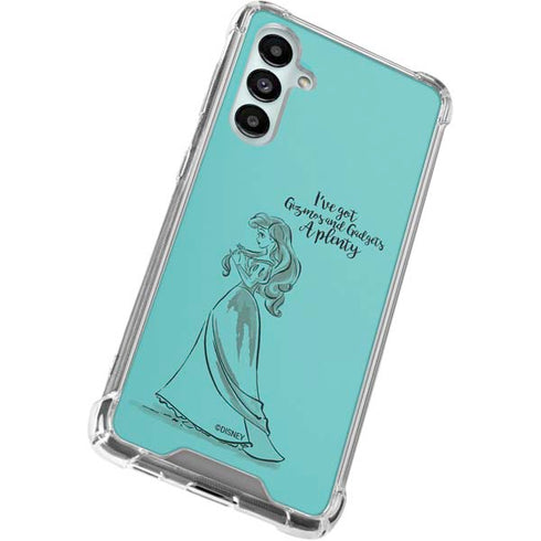 Disney Princess Ariel Gizmos and Gadgets Art Galaxy A16 5G Clear Case