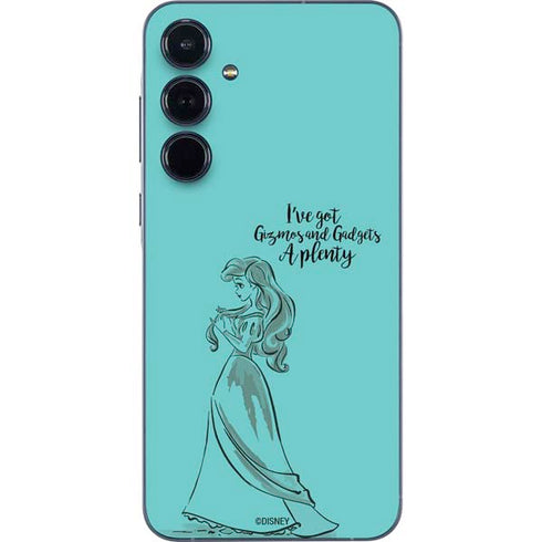 Disney Princess Ariel Gizmos and Gadgets Art Galaxy A35 5G Skin