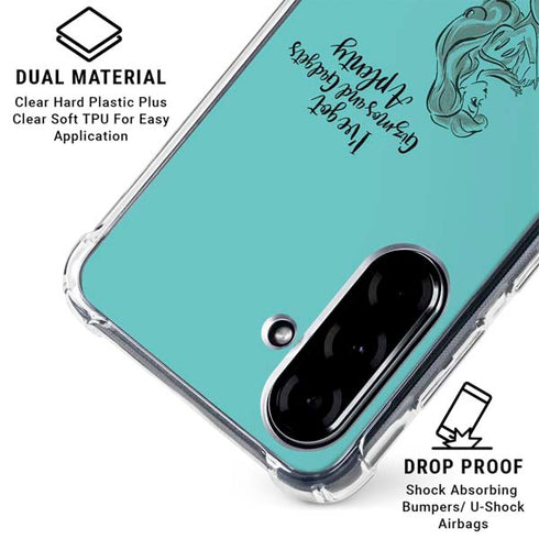 Disney Princess Ariel Gizmos and Gadgets Art Galaxy A36 5G Clear Case