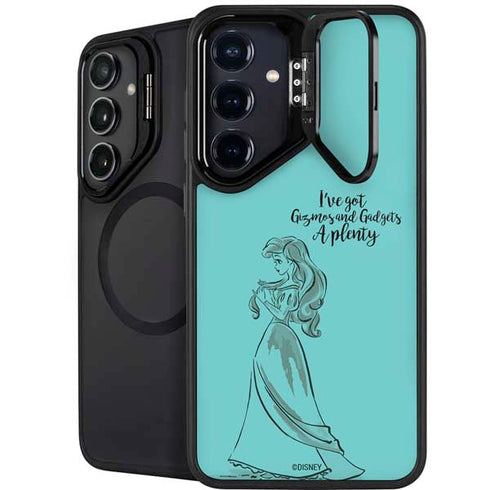 Disney Princess Ariel Gizmos and Gadgets Art Galaxy S25 Kickstand Case