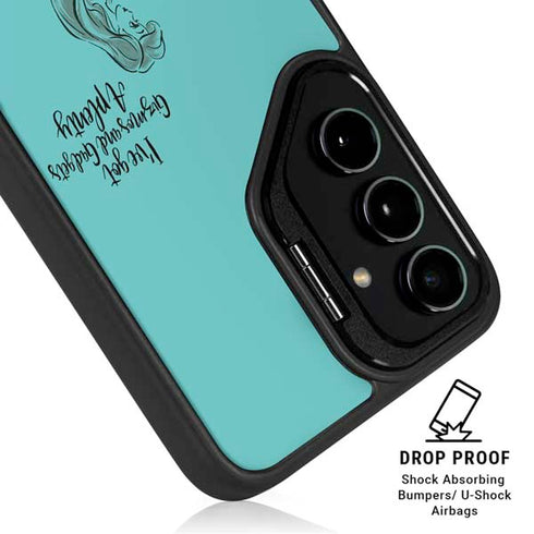 Disney Princess Ariel Gizmos and Gadgets Art Galaxy S25 Kickstand Case