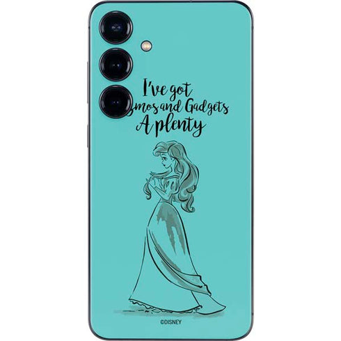 Disney Princess Ariel Gizmos and Gadgets Art Galaxy S25 Plus Skin