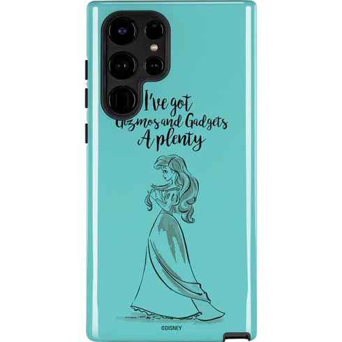 Disney Princess Ariel Gizmos and Gadgets Art Galaxy Cases