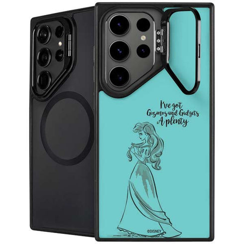 Disney Princess Ariel Gizmos and Gadgets Art Galaxy S24 Ultra Kickstand Case