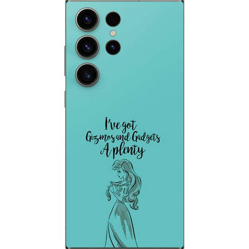 Disney Princess Ariel Gizmos and Gadgets Art Galaxy S25 Ultra Skin