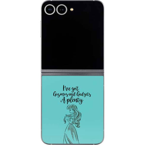 Disney Princess Ariel Gizmos and Gadgets Art Galaxy Z Flip6 Skin