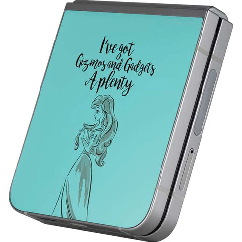 Disney Princess Ariel Gizmos and Gadgets Art Galaxy Z Flip6 Skin