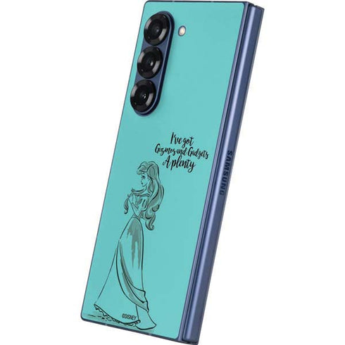 Disney Princess Ariel Gizmos and Gadgets Art Galaxy Z Fold6 Skin
