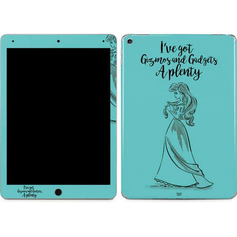 Disney Princess Ariel Gizmos and Gadgets Art iPad Skins