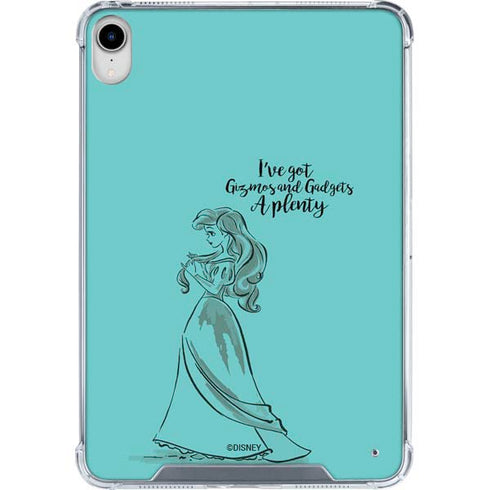 Disney Princess Ariel Gizmos and Gadgets Art iPad 11th Gen (2025) Clear Case