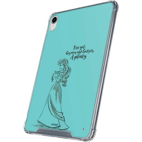 Disney Princess Ariel Gizmos and Gadgets Art iPad 11th Gen (2025) Clear Case