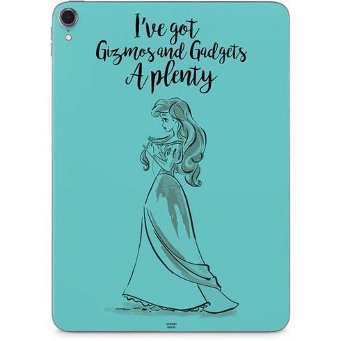 Disney Princess Ariel Gizmos and Gadgets Art Apple iPad Pro Skin