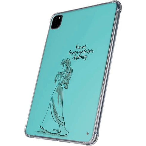 Disney Princess Ariel Gizmos and Gadgets Art iPad Pro 11in (2024) Clear Case