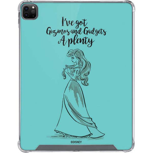 Disney Princess Ariel Gizmos and Gadgets Art iPad Cases
