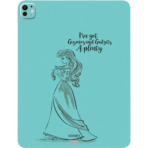 Disney Princess Ariel Gizmos and Gadgets Art iPad Pro 13in M4 (2024) Skin