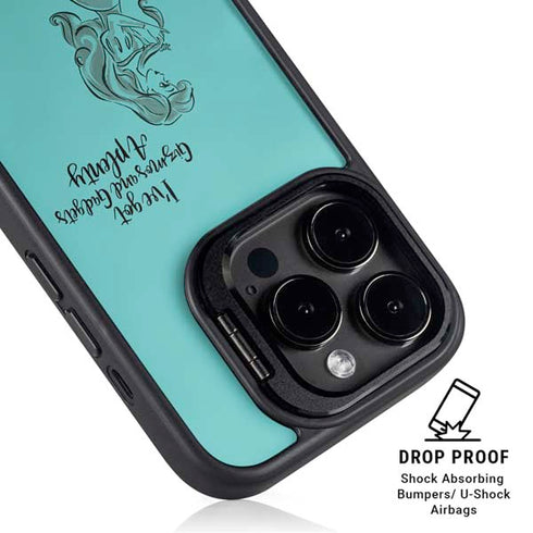 Disney Princess Ariel Gizmos and Gadgets Art iPhone 13 Pro Kickstand Case