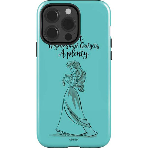 Disney Princess Ariel Gizmos and Gadgets Art iPhone 15 Pro Impact Case