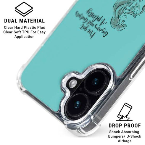 Disney Princess Ariel Gizmos and Gadgets Art iPhone 16 MagSafe Case