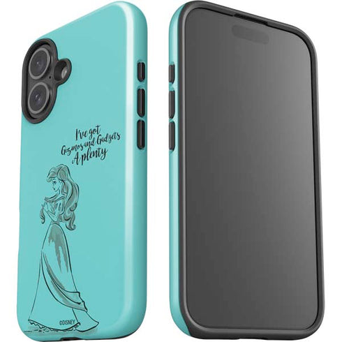 Disney Princess Ariel Gizmos and Gadgets Art iPhone 16 Plus Impact Case