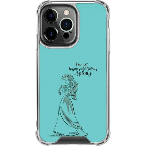 Disney Princess Ariel Gizmos and Gadgets Art iPhone 16 Pro Clear Case