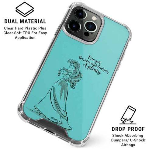 Disney Princess Ariel Gizmos and Gadgets Art iPhone 16 Pro Max Clear Case