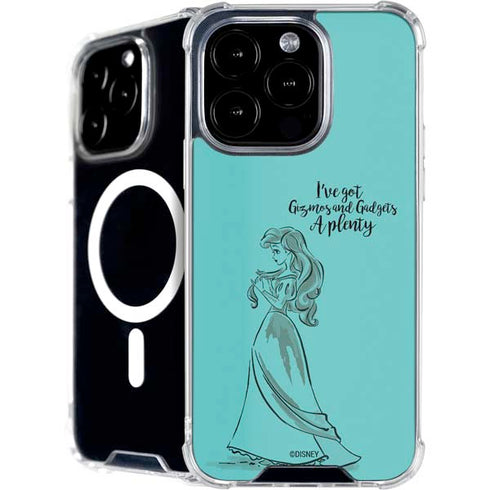 Disney Princess Ariel Gizmos and Gadgets Art iPhone 16 Pro Max MagSafe Case