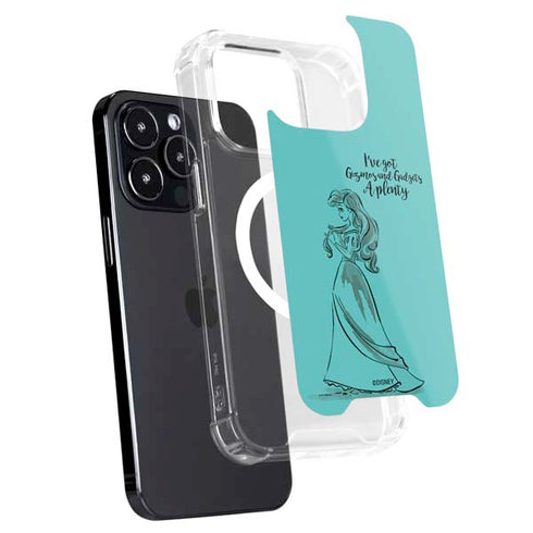 Disney Princess Ariel Gizmos and Gadgets Art iPhone 16 Pro Max MagSafe Case
