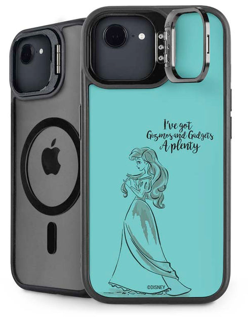 Disney Princess Ariel Gizmos and Gadgets Art iPhone 16e Kickstand Case