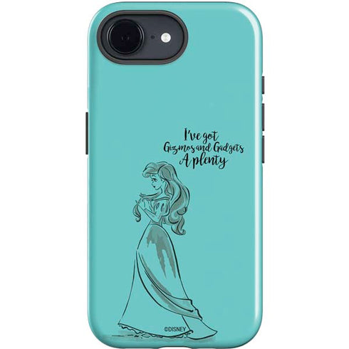 Disney Princess Ariel Gizmos and Gadgets Art iPhone 16e Impact Case