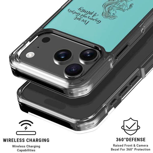 Disney Princess Ariel Gizmos and Gadgets Art iPhone 18 Pro Clear Case