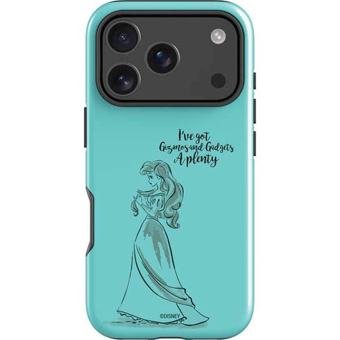 Disney Princess Ariel Gizmos and Gadgets Art iPhone 18 Pro Impact Case