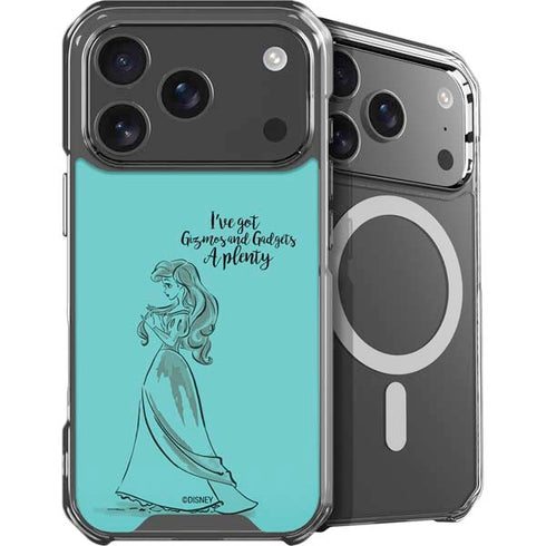 Disney Princess Ariel Gizmos and Gadgets Art iPhone 18 Pro MagSafe Case