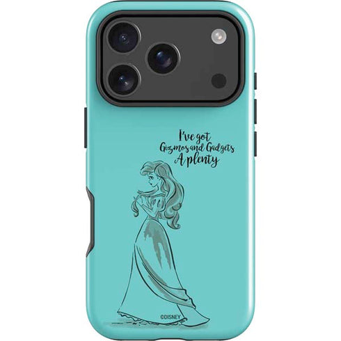 Disney Princess Ariel Gizmos and Gadgets Art iPhone 18 Pro Max Impact Case