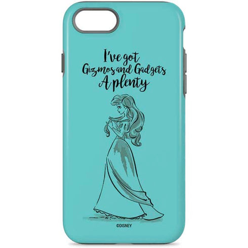 Disney Princess Ariel Gizmos and Gadgets Art iPhone Cases