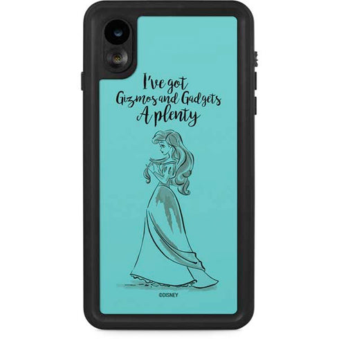 Disney Princess Ariel Gizmos and Gadgets Art iPhone Cases