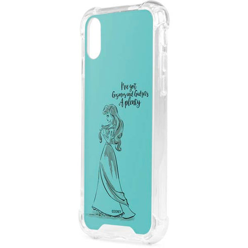 Disney Princess Ariel Gizmos and Gadgets Art iPhone XS Clear Case