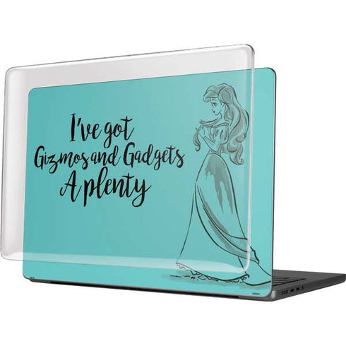 Disney Princess Ariel Gizmos and Gadgets Art MacBook Pro 14in (2021-24) Case plus Skin