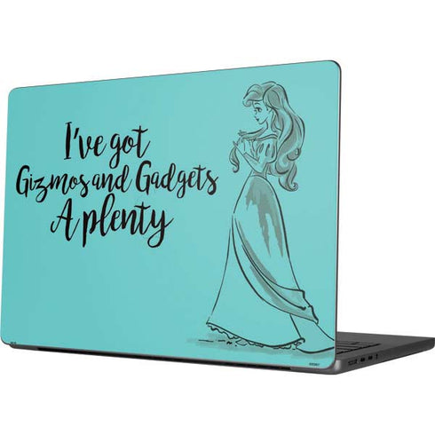 Disney Princess Ariel Gizmos and Gadgets Art Apple MacBook Pro 14-inch Skin