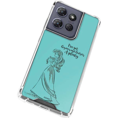 Disney Princess Ariel Gizmos and Gadgets Art Moto G 5G (2025) Clear Case